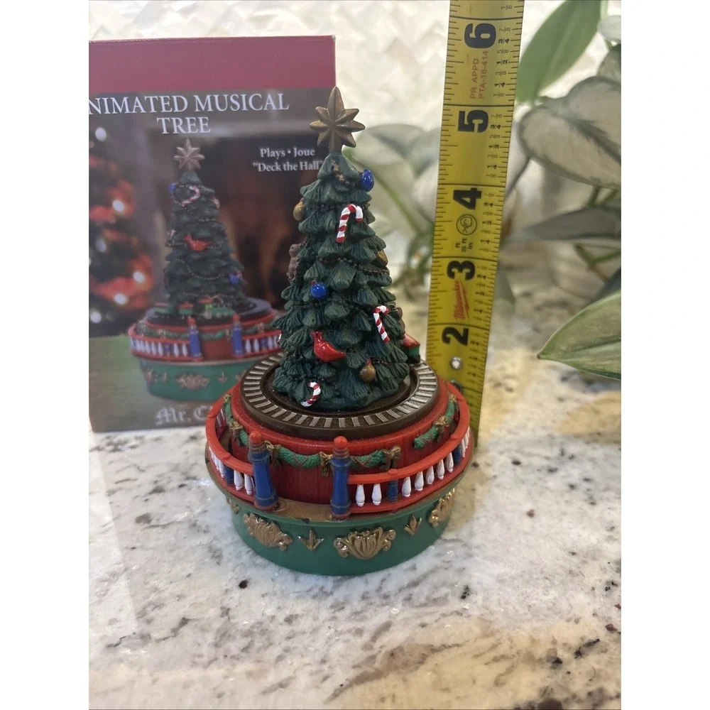 NOS Mr. Christmas Mini Musical Carousel, Ferris Wheel,‎ & Christmas Tree